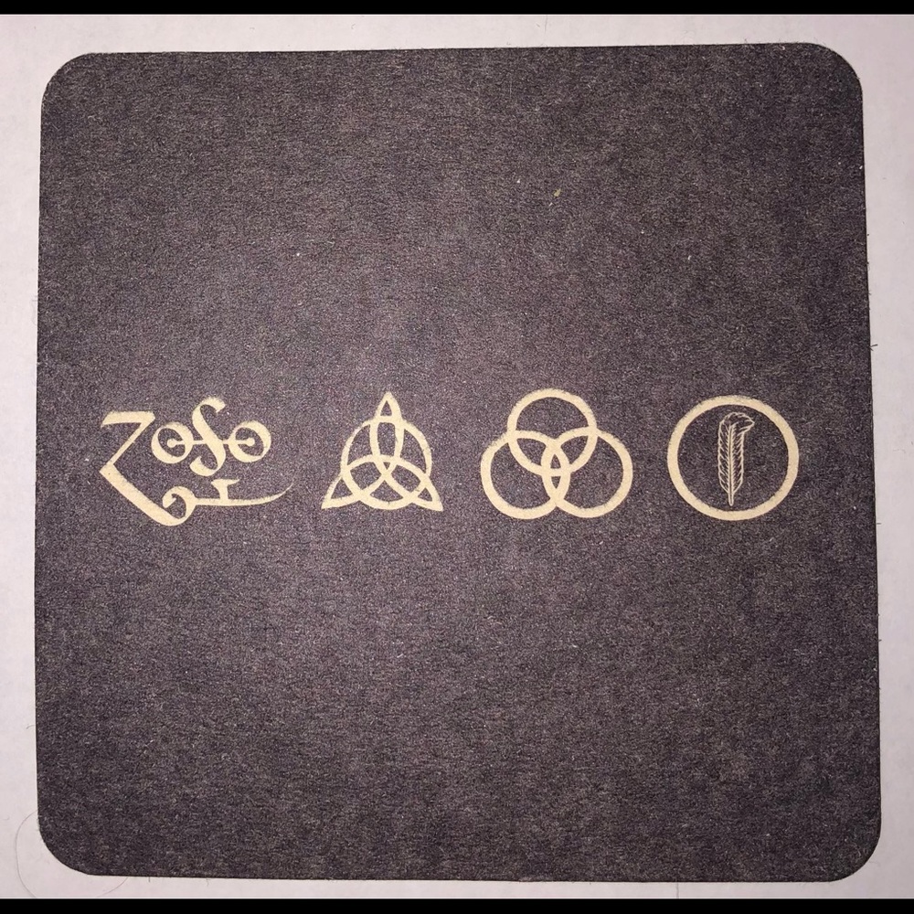Led Zeppelin Coasters - Pack Of 2!
